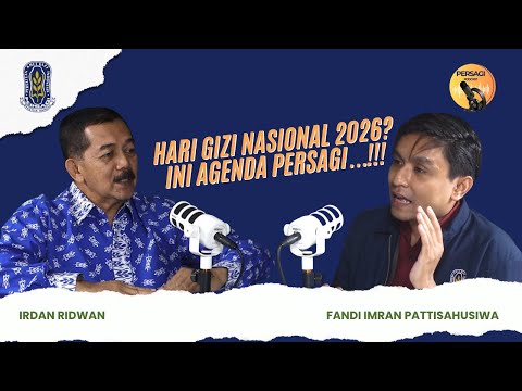 Hari Gizi Nasional 2026?? Ini Agenda PERSAGI Provinsi Kalimantan Timur!!! | PERSAGI Provinsi Kalimantan Timur PODCAST Eps. 16